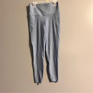 Baby blue workout leggings